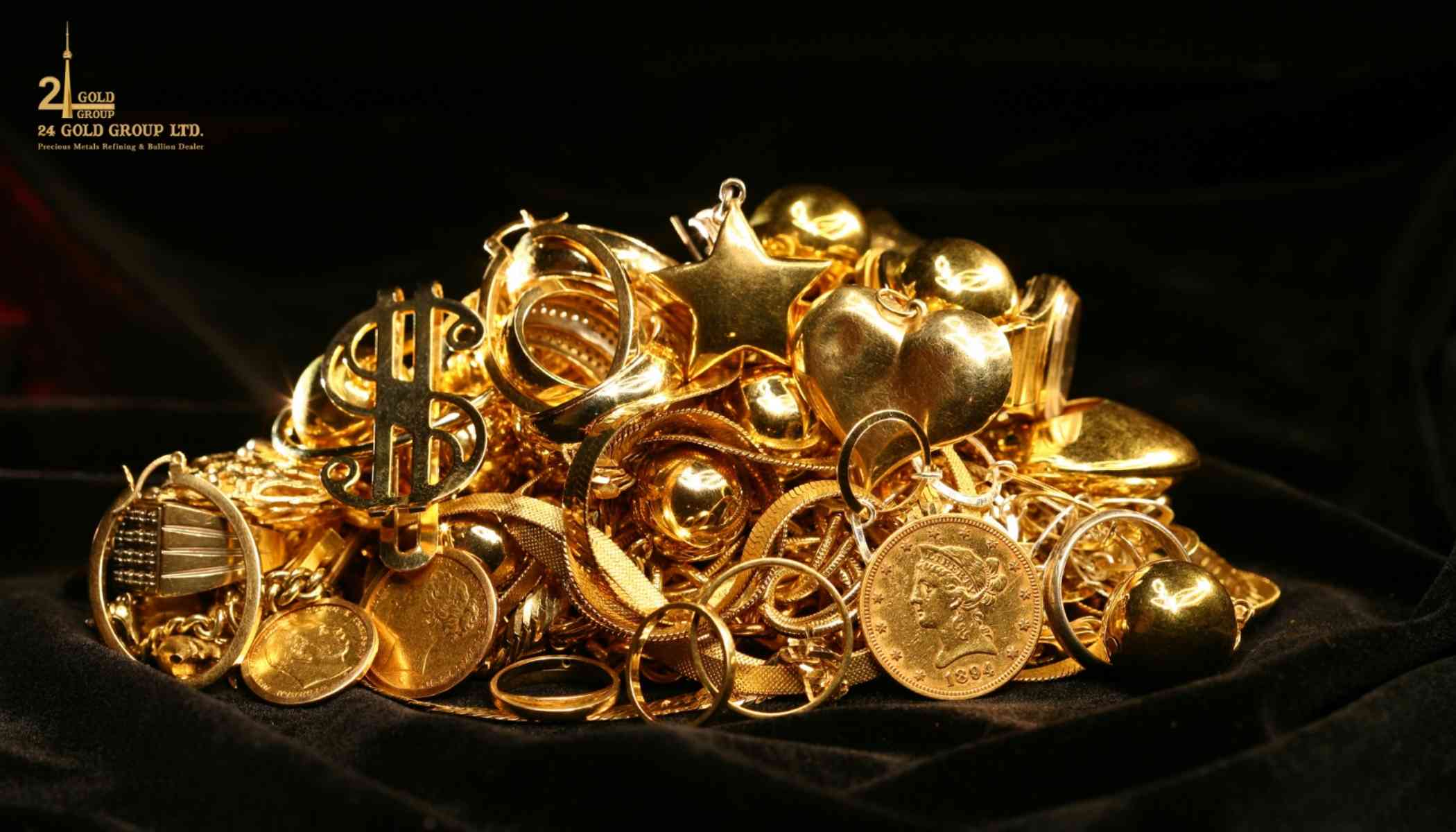 Broken Gold Jewelry Value - Sell to 24 Gold Group Ltd.